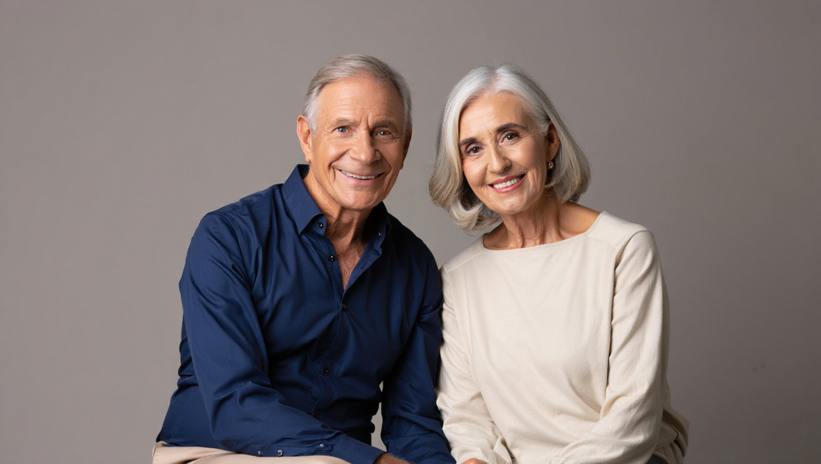 Happy Senior Couple Portrait